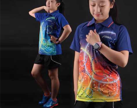 转卖STIGA斯蒂卡儿童乒乓球服透气速干乒...