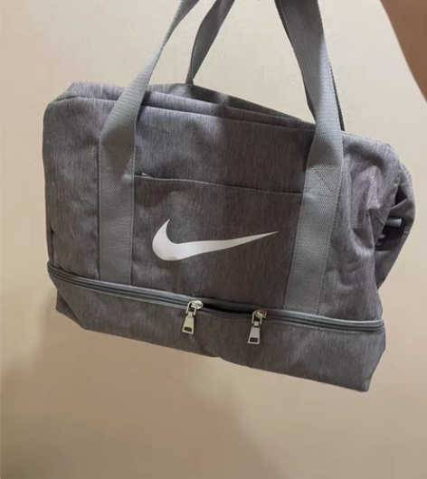 包邮耐克灰色篮球包 耐克官方送的,小型健身...
