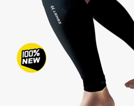 包邮Zamst赞斯特运动护具-压缩腿套（白...