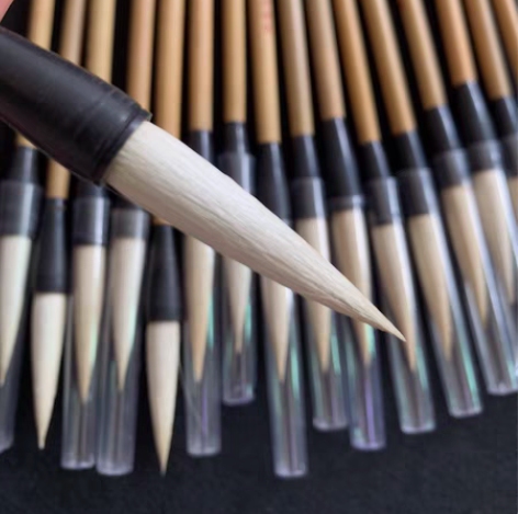 包邮拍一发二，六号羊毫斗笔库房里翻出一点老...