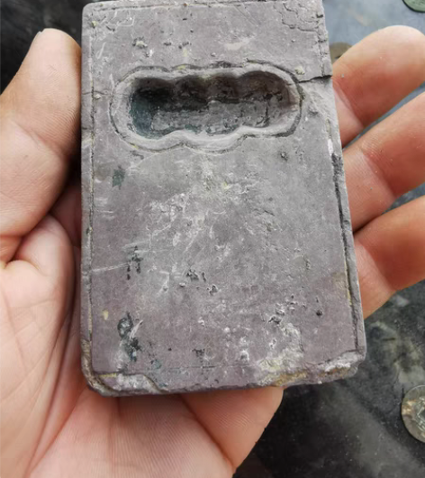 包邮清代海棠池砚台，90包邮 感兴趣的话点...