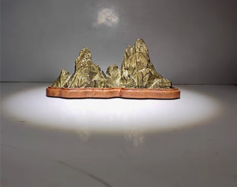 包邮纯铜笔架山 工艺精湛，精品文房摆件。 ...