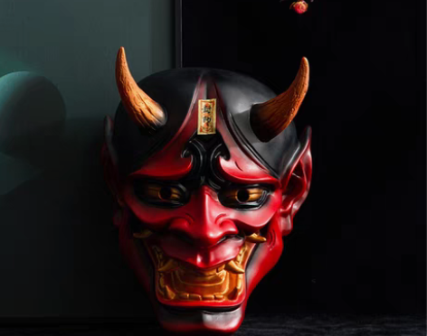 转卖日式般若面具cospiay节日装扮防摔...