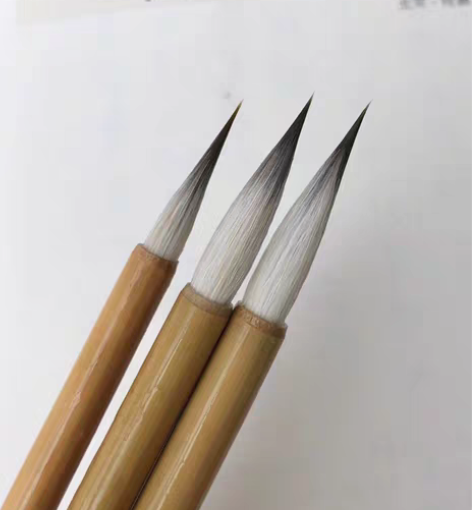 包邮9.8元专业级三支套装兼毫勾线毛笔瘦金...