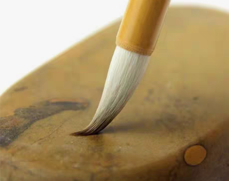 包邮方放老师同款狼羊兼毫行书毛笔二王书法兰...