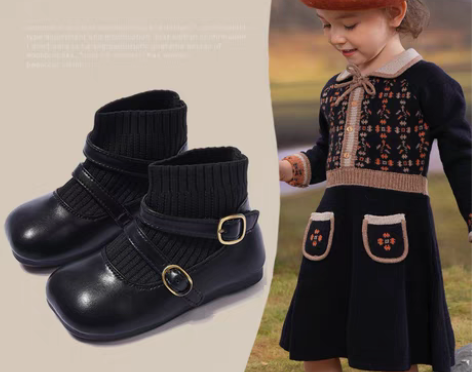 转卖女宝宝小皮鞋春秋一岁女孩公主鞋软底学步...