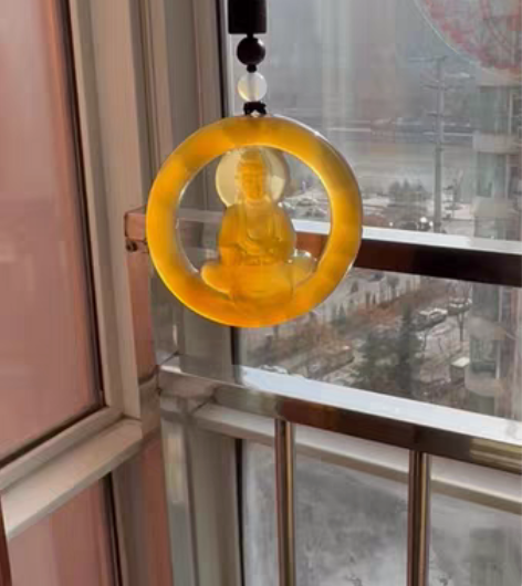 包邮天然逊克玛瑙北红玛瑙江料观音吊坠挂件毛...