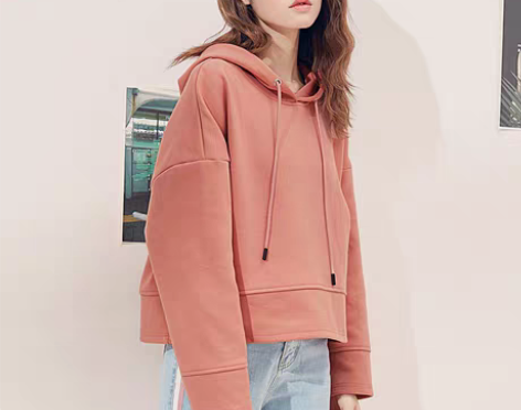 转卖实物是浅杏色色诗曼朵2018秋冬新品韩...