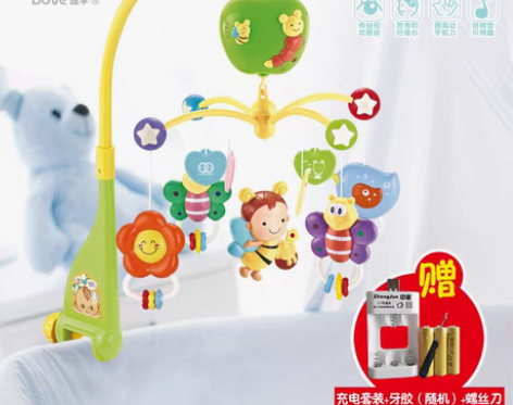 转卖谷雨新生儿床铃0-1岁婴儿玩具3-6个...