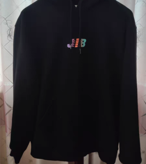 包邮HM 九新春季卫衣加绒款 60棉 40...