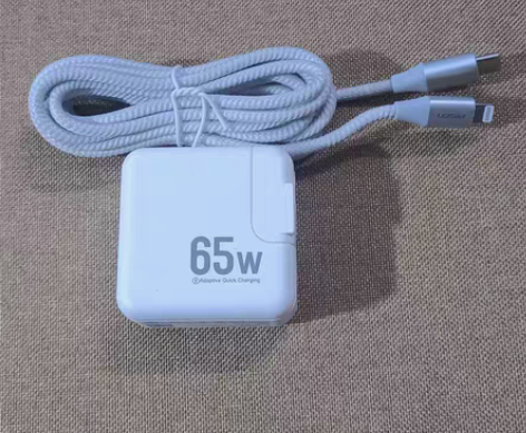 包邮品胜苹果氮化镓65W充电器加2米锌合金...