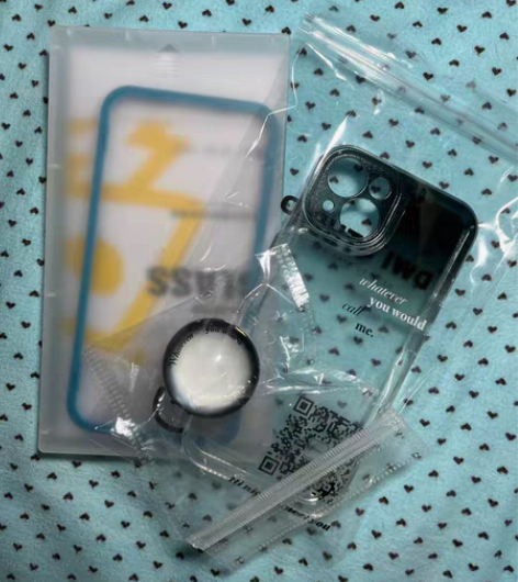 包邮iPhone13渐变全包手机壳水晶球支...