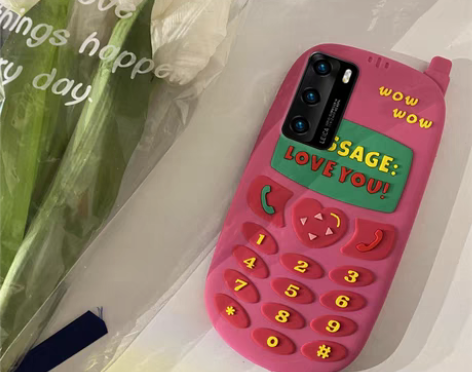 转卖【狂欢价】少女粉大哥大小灵通华为p50...