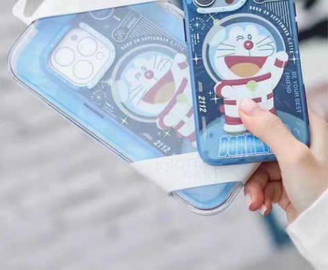 包邮【现货】 哆啦A梦正版授权磁吸手机壳 ...
