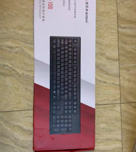 双飞燕 多媒体防溅水键盘 全新未开封全新双...