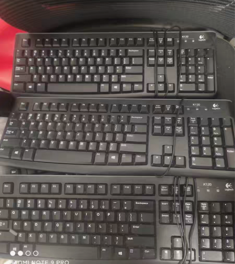 出五套充新罗技K120鼠标键盘套装 49一...