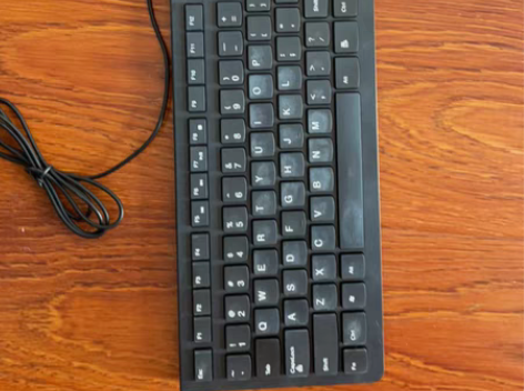 闲置有线键盘 K828轻微使用痕迹geso...