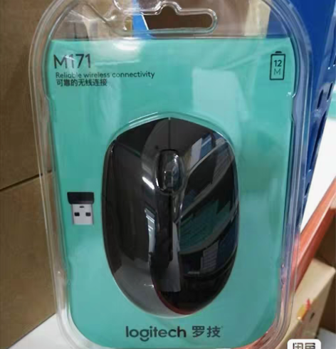 M171罗技，全新罗技无线鼠标 M171无...