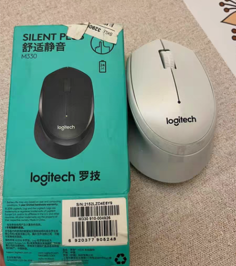 包邮罗技m330，白色，45包邮 感兴趣的...