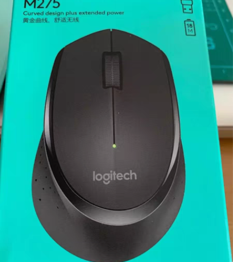 包邮罗技 M275 无线鼠标 【京东自营直...