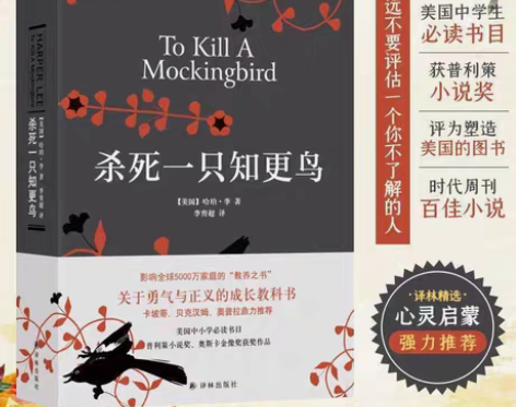 包邮杀死一只知更鸟 精装哈珀李经典作品奥斯...
