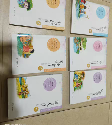小学语文必读书目:《繁星春水》《冰心儿童文...