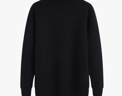 转卖高领毛衣男一体绒休闲青年不起球不掉色翻...