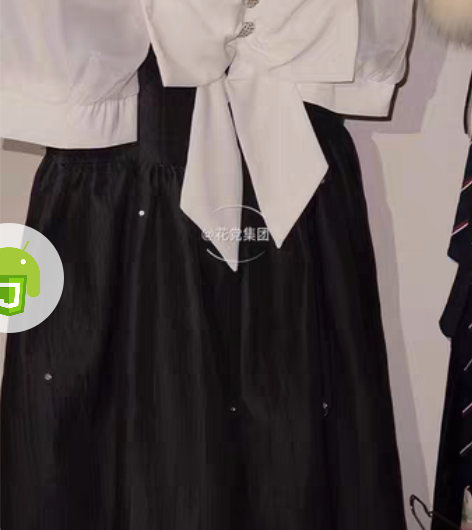 小香风水钻千金名媛风蝴蝶结衬衫蓬蓬裙套装 ...