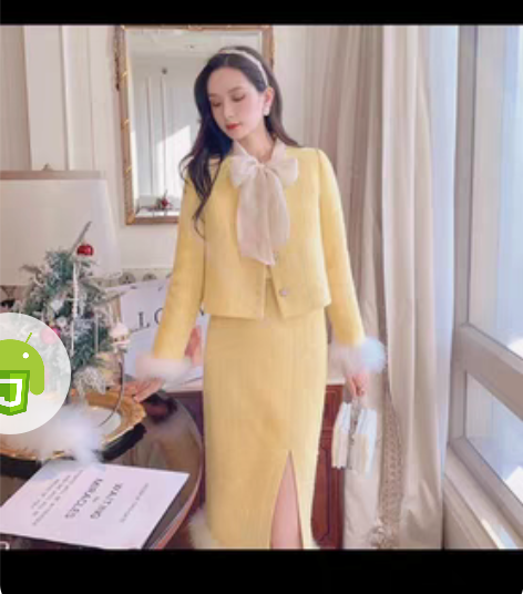 小香风加棉套装 s可穿到100斤！穿过一次...