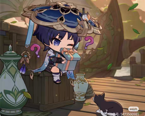 原神官服 星螺霓裳花 3r/50个  5r...