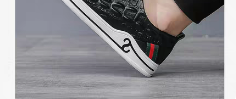 包邮卡帝乐鳄鱼鞋真牛皮穿着很舒服帅气卡帝乐...