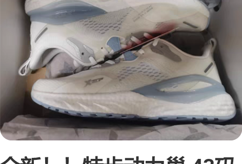 全新！！特步动力巢 43码 全新 便宜买来...