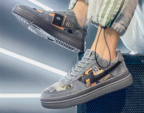 转卖2022新款夏季男鞋潮流百搭男士休闲鞋...