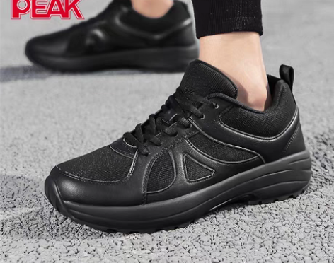 包邮匹克男跑步鞋 休闲鞋跑步鞋男鞋态极纯黑...