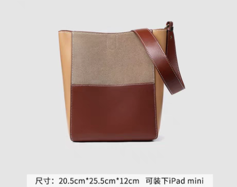 转卖Viney包包秋冬新款潮牛皮女包时尚斜...