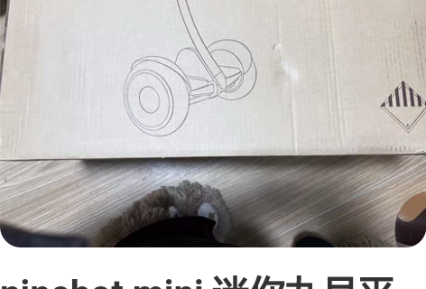 ninebot mini 迷你九号平衡车，...