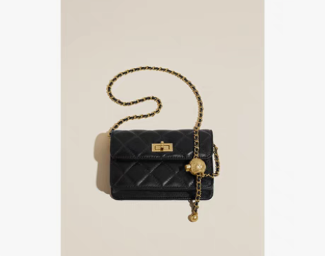 转卖【PAILAILI】小金球链条包女经典...