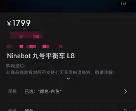 九号平衡车L8，公司发的奖励，才开一个礼拜...