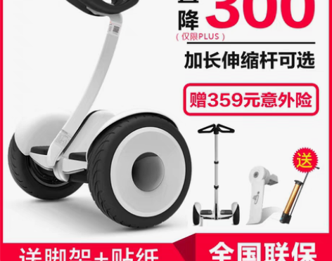 转卖小米平衡车九号双轮两轮成人儿童电动智能...