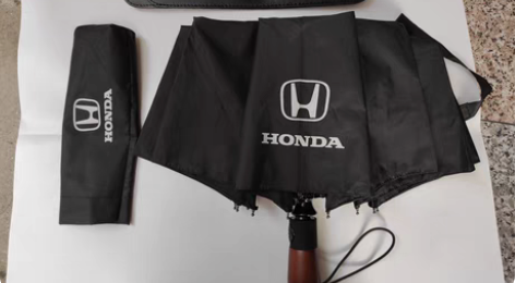 包邮各品牌本田正品全自动折叠伞三折伞带皮伞...