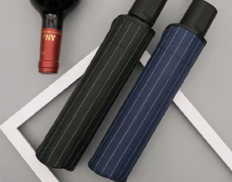 包邮雨伞十骨折叠双人大号低价处理!复古条纹...