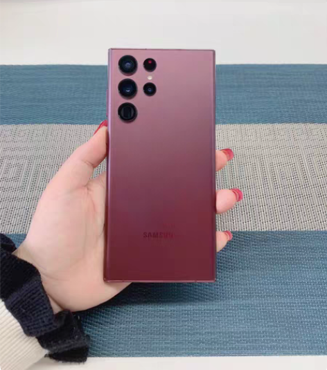 包邮成色完美,国行 三星S22U绯影红 1...