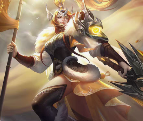 包邮【Q区】iOS秒发 花木兰新皮肤，冠军...