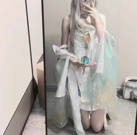 包邮王者荣耀 西施 游龙清影 cos服 全...