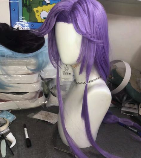 包邮大乔挚爱花嫁假发造型cos 手工费12...