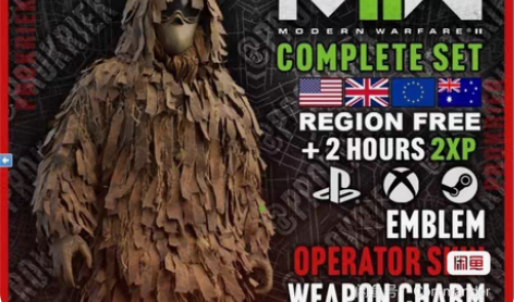 使命召唤19 COD19  吉利服 大脚怪...