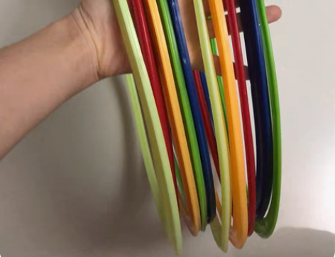 包邮儿童跳格子幼儿园跳房子户外体能训练跳圈...