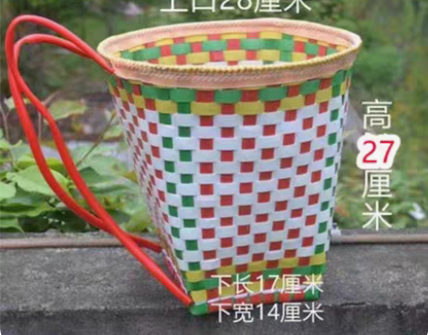 儿童小背篓幼儿园小学生舞蹈游戏道具手工塑料...