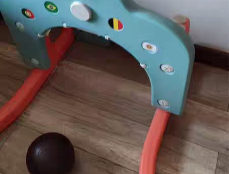 转卖【38活动价】儿童篮球架室内可升降家用...