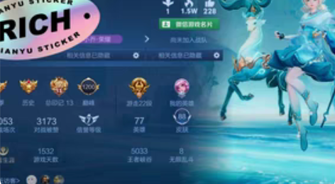 苹果v区王者荣耀租号 扫码登录 小乔荣耀典...